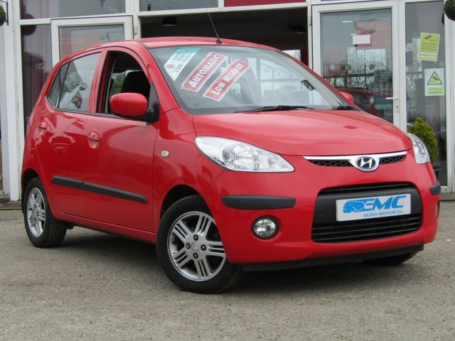 2010 60 Hyundai I10 1.2 COMFORT 5d AUTO 77 BHP