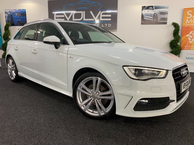 2015 65 Audi A3 2.0 TDI S LINE 5d 148 BHP
