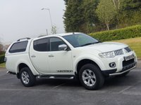 USED 2010 60 MITSUBISHI L200 2.5 DI-D 4X4 WARRIOR LB DCB 1d 175 BHP LEATHER + GLASS CANOPY ** NO VAT