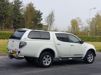 USED 2010 60 MITSUBISHI L200 2.5 DI-D 4X4 WARRIOR LB DCB 1d 175 BHP LEATHER + GLASS CANOPY ** NO VAT