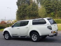 USED 2010 60 MITSUBISHI L200 2.5 DI-D 4X4 WARRIOR LB DCB 1d 175 BHP LEATHER + GLASS CANOPY ** NO VAT