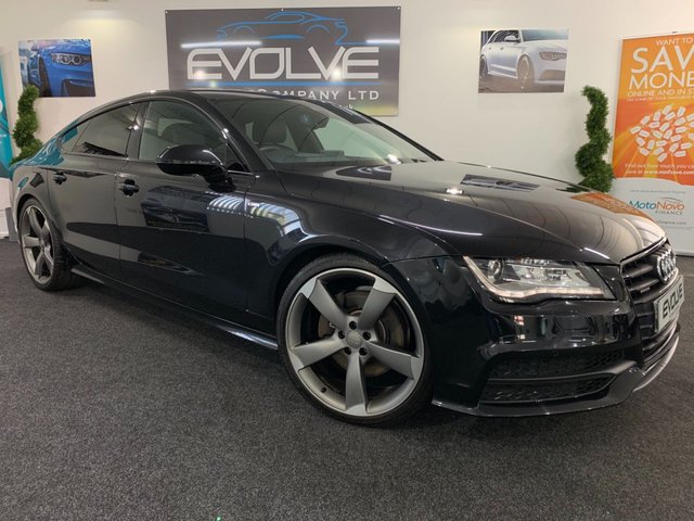 2014 63 Audi A7 3.0 TDI QUATTRO BLACK EDITION 5d AUTO 245 BHP