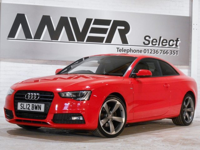 2012 Audi A5 2.0 TDI BLACK EDITION 2d 177 BHP