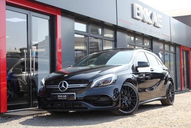 2017 67 Mercedes-Benz A Class 2.0 AMG A 45 4MATIC PREMIUM 5d AUTO 375 BHP