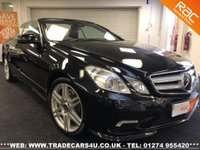 USED 2012 MERCEDES-BENZ E CLASS 5.5 E500 SPORT 2d AUTO 388 BHP UK DELIVERY* RAC APPROVED* FINANCE ARRANGED* PART EX