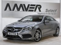 USED 2015 15 MERCEDES-BENZ E CLASS 2.1 E220 BLUETEC AMG LINE 2d AUTO 174 BHP FROM &pound;271.64 PER MONTH - NO DEPOSIT