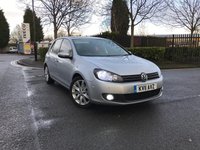 USED 2011 11 VOLKSWAGEN GOLF 2.0 GT TDI DSG 5d AUTO 138 BHP SELF PARK++FINANCE AVAILABLE
