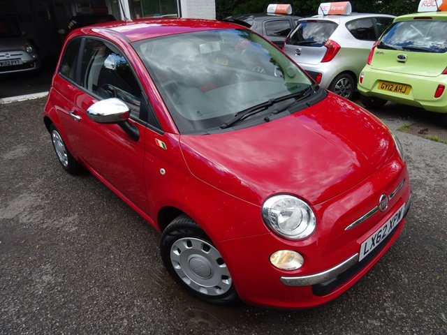 2012 62 Fiat 500 1.2 POP DUALOGIC 3d AUTOMATIC 69 BHP