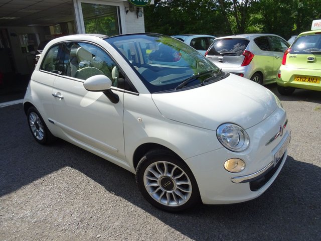 2010 10 Fiat 500 1.4 CONVERTIBLE LOUNGE DUALOGIC 3d AUTOMATIC 99 BHP