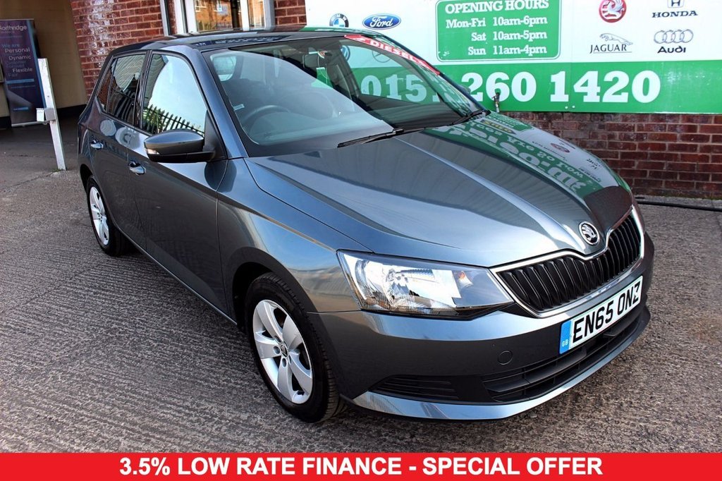 2016 65 SKODA FABIA 1.4 SE TDI 5d 89 BHP