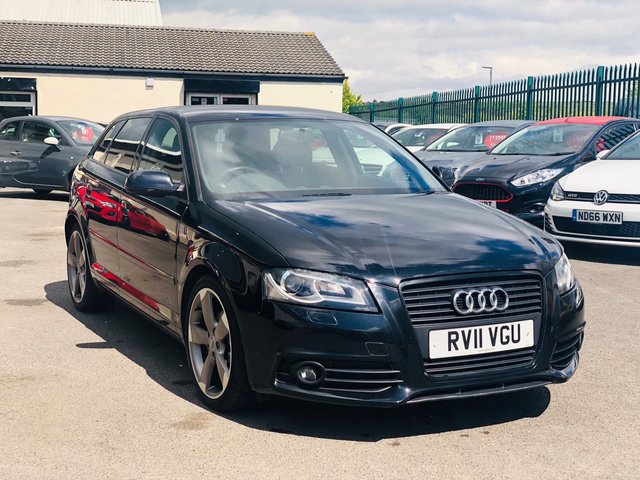 2011 11 Audi A3 2.0 SPORTBACK TDI S LINE SPECIAL EDITION 5d 138 BHP