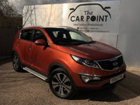 USED 2012 62 KIA SPORTAGE 2.0 CRDI KX-3 SAT NAV 5d 134 BHP (62 plate)