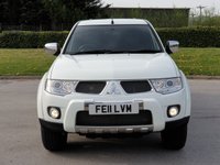 USED 2011 11 MITSUBISHI L200 2.5 DI-D 4X4 BARBARIAN LB DCB 1d 175 BHP ** NO VAT ** FULL LEATHER +SAT NAV