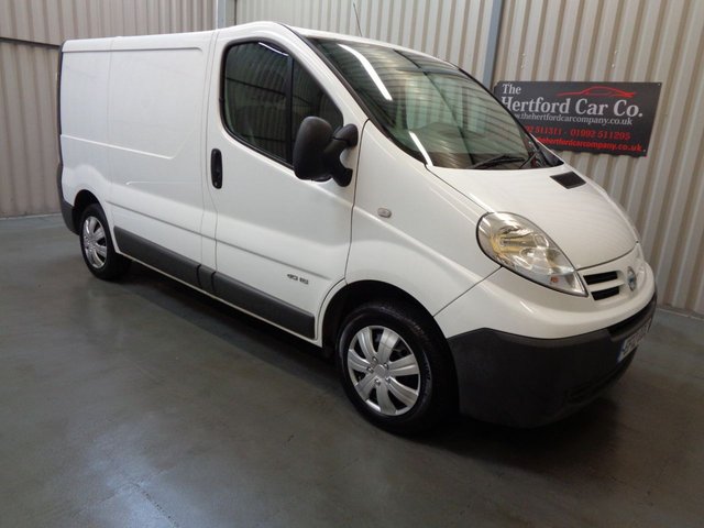 2012 12 Nissan Primastar 2.0 DCI SE H/R SWB 1d 115 BHP