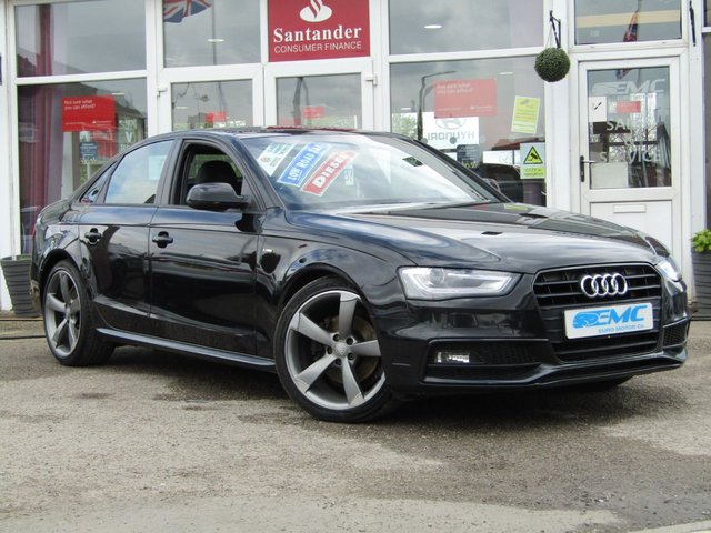 2013 13 Audi A4 2.0 TDI BLACK EDITION 4d 141 BHP