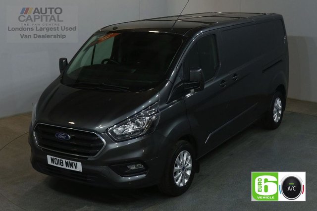 2018 18 FORD TRANSIT CUSTOM 2.0 300 LIMITED L2 H1 130 BHP LWB AIR CON EURO 6 VAN