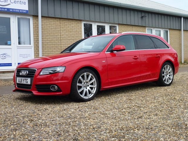2011 11 Audi A4 2.0 AVANT TDI QUATTRO S LINE 5d 168 BHP