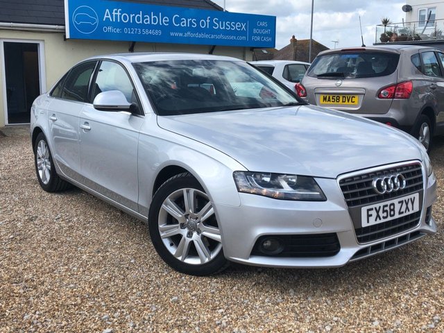 2008 58 Audi A4 2.0 TDI SE 4d 143 BHP