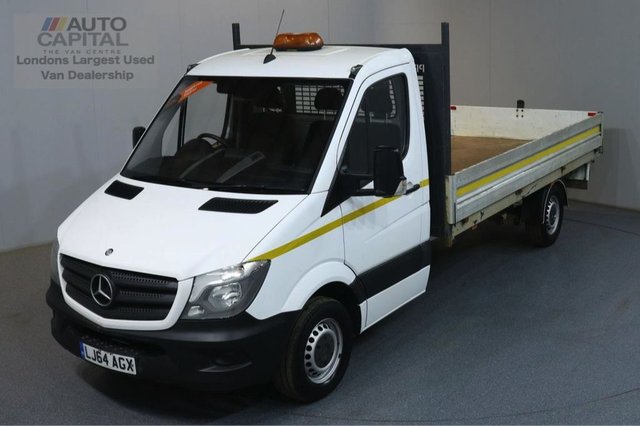 2014 64 MERCEDES-BENZ SPRINTER 2.1 313 CDI 129 BHP LWB RWD DROPSIDE LORRY