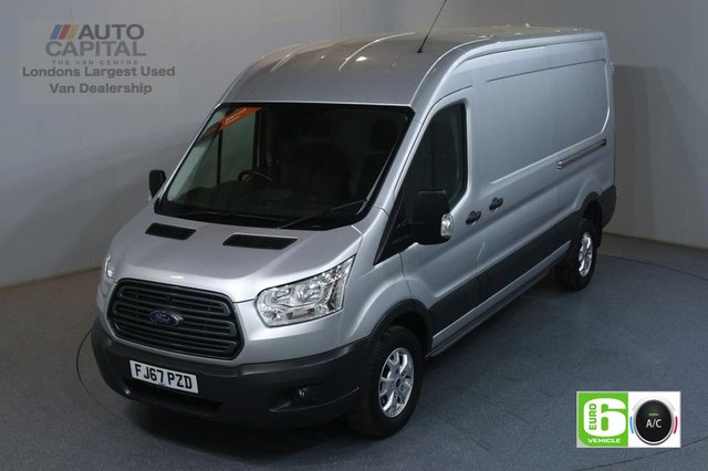 2017 67 FORD TRANSIT 2.0 350 L3 H2 130 BHP TREND LWB M/ROOF AIR CON EURO 6