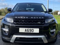 USED 2012 62 LAND ROVER RANGE ROVER EVOQUE 2.2 SD4 DYNAMIC 5d AUTO 190 BHP 4WD Black Pack 20" Black Alloys