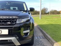 USED 2012 62 LAND ROVER RANGE ROVER EVOQUE 2.2 SD4 DYNAMIC 5d AUTO 190 BHP 4WD Black Pack 20" Black Alloys