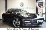 USED 2011 61 PORSCHE PANAMERA 4.8 4S PDK 5DR 400 BHP full service history FINISHED IN STUNNING BASALT METALLIC BLACK WITH FULL BLACK LEATHER INTERIOR + FULL SERVICE HISTORY + SATELLITE NAVIGATION + BLUETOOTH + 14-WAY POWER HEATED SEATS WITH MEMORY + BOSE SURROUND SOUND + BURR WALNUT INTERIOR PACKAGE + PRIVACY GLASS + CRUISE CONTROL + 20" 911 TURBO ALLOY WHEELS