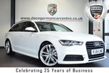 USED 2015 15 AUDI A6 AVANT 2.0 AVANT TDI ULTRA BLACK EDITION 5DR AUTO 188 BHP full audi service history *NO ADMIN FEES* FINISHED IN STUNNING IBIS WHITE WITH HALF BLACK LEATHER INTERIOR + FULL AUDI SERVICE HISTORY + SATELLITE NAVIGATION + BLUETOOTH + DAB RADIO + BOSE SURROUND SOUND + CRUISE CONTROL + HEATED MIRRORS + PARKING SENSORS + 20" ALLOY WHEELS