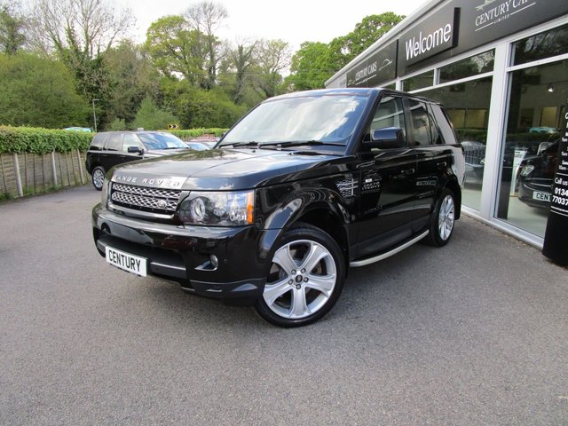 2013 62 Land Rover Range Rover Sport 3.0 SDV6 HSE BLACK 5d AUTO 255 BHP