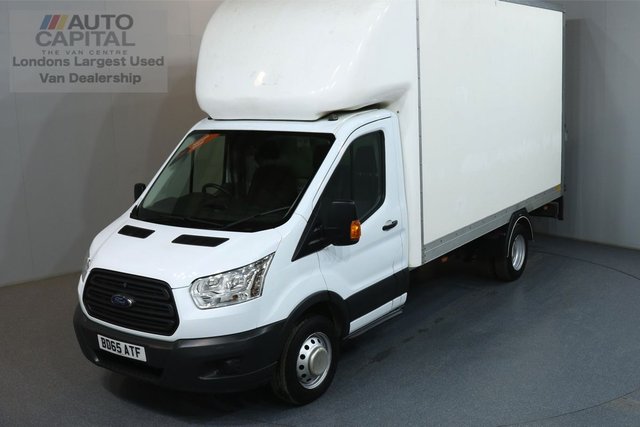 2015 65 FORD TRANSIT 2.2 350 C/C DRW 124 BHP L3 LWB LUTON VAN