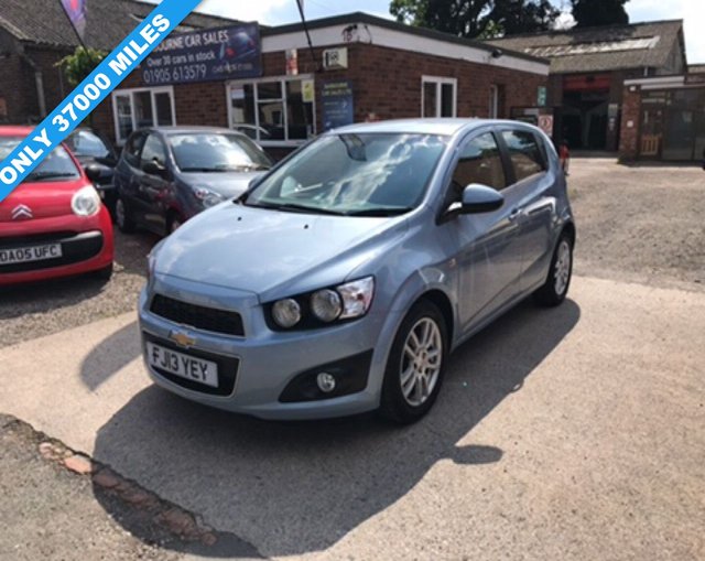 2013 13 CHEVROLET AVEO 1.4 LTZ 5d 100 BHP 