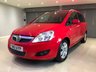 USED 2012 61 VAUXHALL ZAFIRA 1.7 DESIGN CDTI ECOFLEX 5d 108 BHP PARKING SENSORS + BLUETOOTH + CRUISE CONTROL