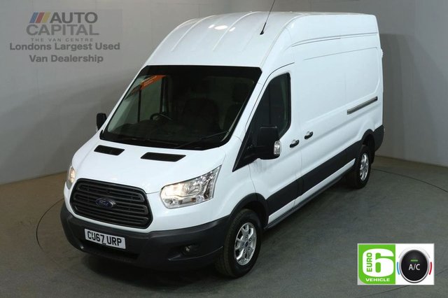 2017 67 FORD TRANSIT 2.0 350 L3 H3 130 BHP LWB H/ROOF TREND AIR CON EURO 6 VAN