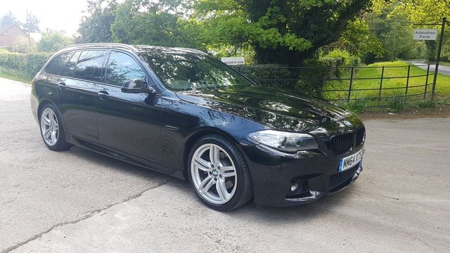 2015 64 BMW 5 Series 2.0 520D M SPORT TOURING 5d AUTO 188 BHP