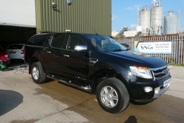 2014 14 Ford Ranger 2.2 LIMITED 4X4 DCB TDCI 1d AUTO 148 BHP