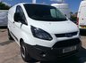 USED 2016 66 FORD TRANSIT CUSTOM SWB 2.0 290 LR 104 BHP 1 OWNER FSH RACKING MANUFACTURERS WARRANTY EURO 6 RACKING ELECTRIC WINDOWS AND MIRRORS REAR PARKING SENSORS BLUETOOTH 6 SPEED