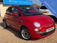 USED 2012 12 FIAT 500 1.2 C LOUNGE 3d 69 BHP Stunning Convertible Fiat 500C with FSH