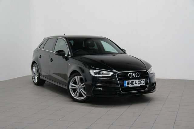 2015 64 Audi A3 1.6 TDI S LINE 5d AUTO 109 BHP