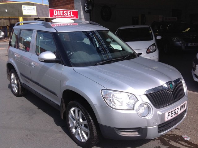 2012 62 Skoda Yeti 2.0 TDI SE PLUS   4x4