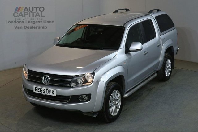 2016 66 VOLKSWAGEN AMAROK 2.0 DC TDI HIGHLINE 4MOTION AUTO 180 BHP SAT NAV AIR CON START STOP