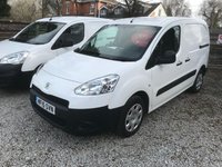 USED 2015 15 PEUGEOT PARTNER 1.6 HDI PROFESSIONAL L1 850 1d 89 BHP 19K MILES FROM NEW!!!!!!