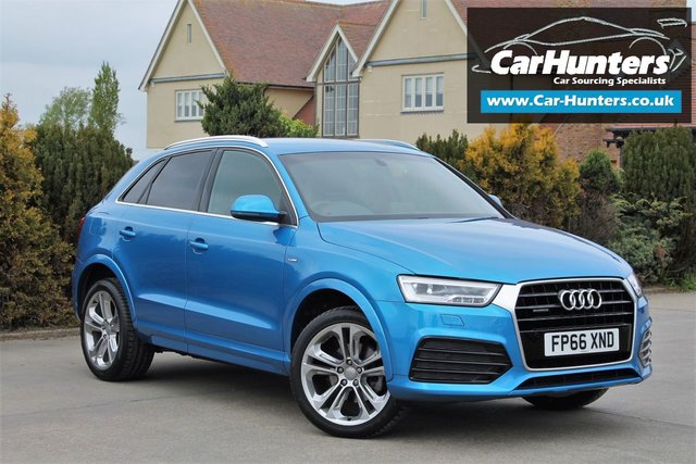 2016 66 AUDI Q3 2.0 TDI QUATTRO S LINE PLUS 5d AUTO 182 BHP