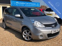 USED 2010 60 NISSAN NOTE 1.6 TEKNA 5d AUTO 110 BHP Low Mileage Petrol Automatic with Sat NAv