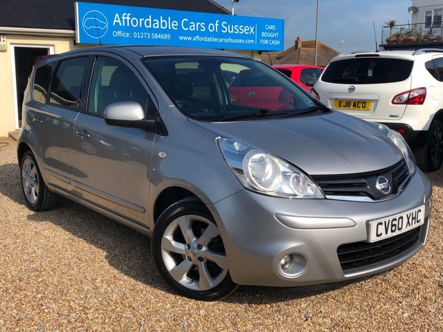 2010 60 Nissan Note 1.6 TEKNA 5d AUTO 110 BHP
