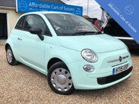 USED 2015 15 FIAT 500 1.2 PETROL Pistachio Green Petrol 1 Lady Owner