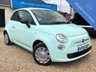 USED 2015 15 FIAT 500 1.2 PETROL Pistachio Green Petrol 1 Lady Owner