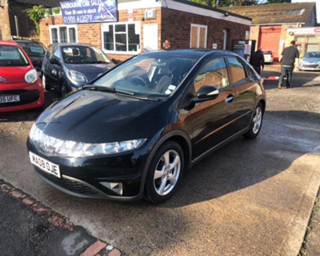 2008 08 Honda Civic 1.8 SE I-VTEC 5d 139 BHP