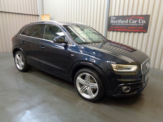 2012 62 Audi Q3 2.0 TDI QUATTRO S LINE 5d AUTO 175 BHP