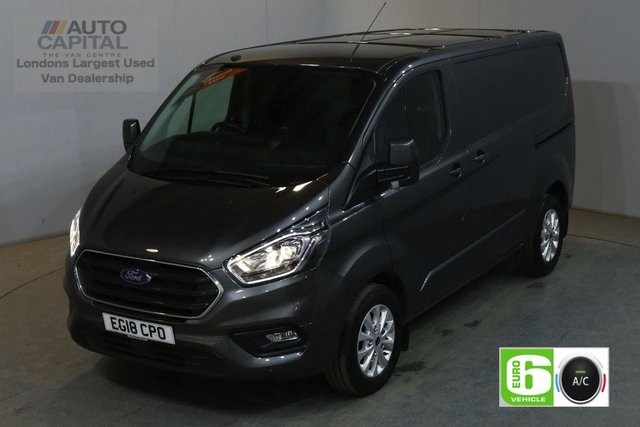 2018 18 FORD TRANSIT CUSTOM 2.0 300 LIMITED L1 H1 130 BHP SWB EURO 6 AIR CON