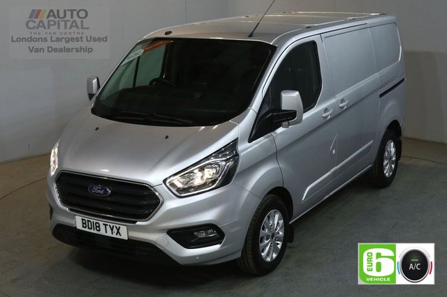 2018 18 FORD TRANSIT CUSTOM 2.0 300 LIMITED L1 H1 130 BHP SWB EURO 6 AIR CON